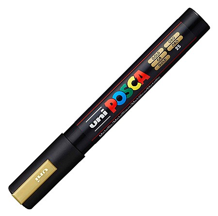 Markere universale Posca Uni - MARKER UNI POSCA UNIVERSAL 5M 1.8-2.5 MM M300/14157 AURIU