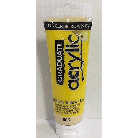 FIL CULORI ACRIL DALER ROWNEY 120ML CADMIUM YELLOW HUE 123120605 [1]