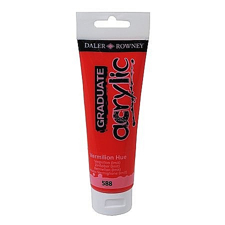 FIL CULORI ACRIL DALER ROWNEY 120ML VERMILION HUE 123120588 [0]