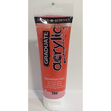 FIL CULORI ACRIL DALER ROWNEY 120ML VERMILION HUE 123120588 [1]