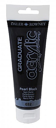 FIL CULORI ACRIL DALER ROWNEY 120ML NEGRU PERLAT 123120032 [0]