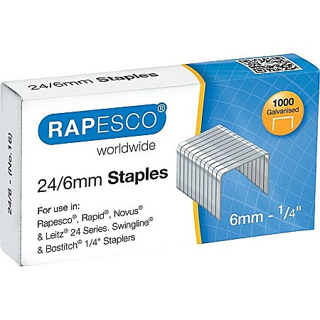 ARTICOLE DE BIROU - DAC CAPSE RAPESCO 24/6 1000 BUC/CUTIE S24607Z3