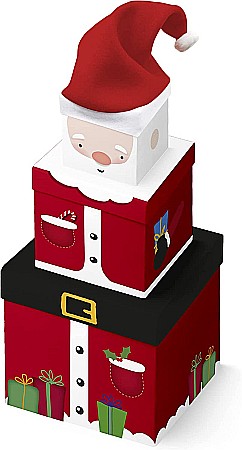 HOBBY - CF CUTIE CADOU 3/SET MOS CRACIUN PLUSH X-31073-BXC