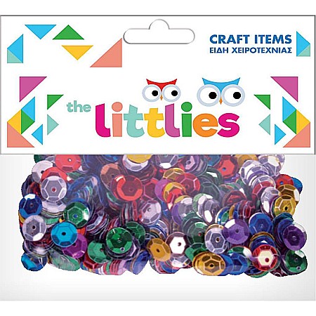 HOBBY - DIA PAIETE ROTUNDE 10MM 13GR MIX THE LITTLIES 646612