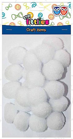 HOBBY - DIA POM POM THE LITTLIES 25MM 25/SET ALBI 646677