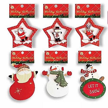 HOBBY - DIA ORNAMENTE LEMN CRACIUN 11CM 658719