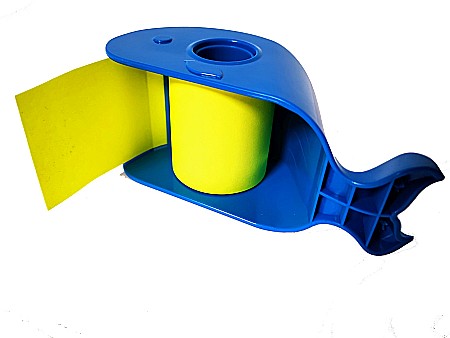 DIA DISPENCER + ROLA BANDA SCRIERE ADEZIVA 50MM*8M GALBEN 620629 [2]