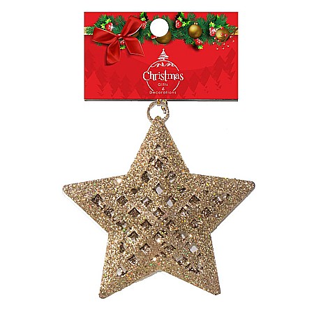 DIA ORNAMENTE METAL CRACIUN 3 MODELE AURIU, ARGINTIU 660024 [4]