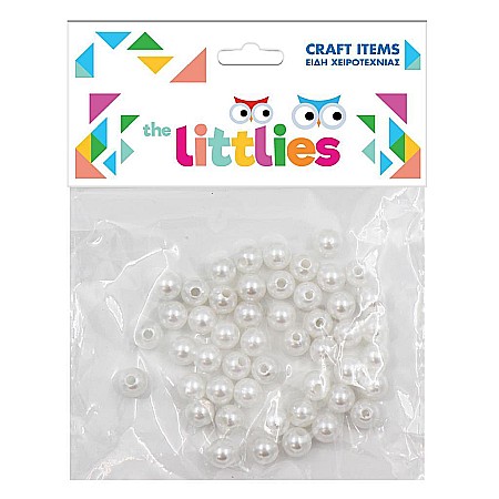 Perle - DIA PERLE ALBE DECOR 8MM 15GR THE LITTLIES 646878