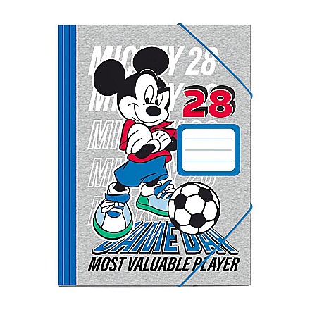 RECHIZITE SCOLARE - DIA DOSAR CARTON CU ELASTIC 25*35CM MICKEY 563166