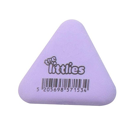 Radiere - DIA RADIERA TRIUNGHIULARA CULORI PASTEL THE LITTLIES 646884