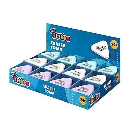 DIA RADIERA TRIUNGHIULARA CULORI PASTEL THE LITTLIES 646884 [3]