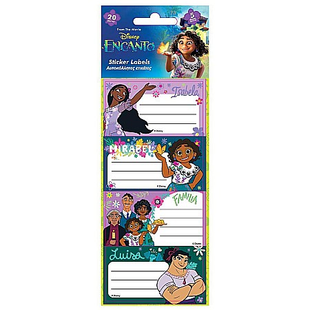 RECHIZITE SCOLARE - DIA ETICHETE SCOLARE AUTOADEZIVE 20/SET ENCANTO 563242