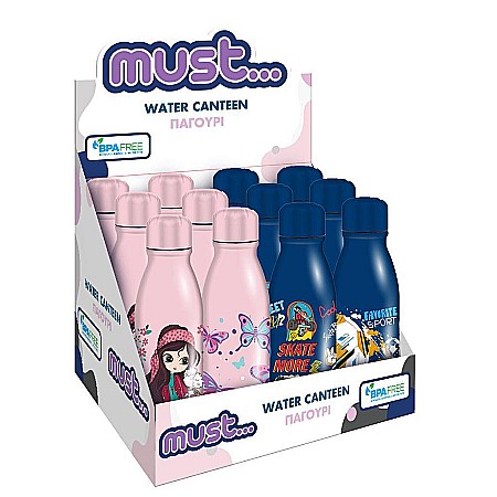 DIA STICLA ALUMINIU MUST 540ML 5.5*22CM 4 MODELE 584887 [4]