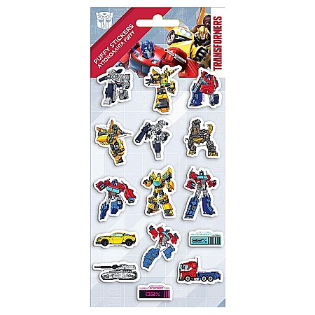 HOBBY - DIA STICKER 10*22CM PUFFY TRANSFORMERS 483250