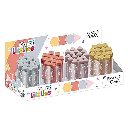 DIA RADIERA 80MM 4 MODELE FORME GEOMETRICE THE LITTLIES 646942 [4]