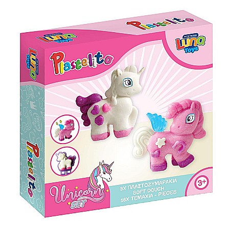 Seturi Creative pentru Copii - DIA JOC CREATIV MODELARE UNICORN DIN PLASTILINA 32*5.5*23 CM 622534