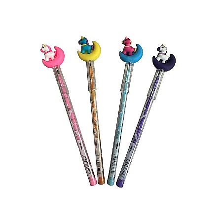 Instrumente pentru scris kids - DIA CREION POP A POINT CU RADIERA UNICORN THE LITTLIES 647019