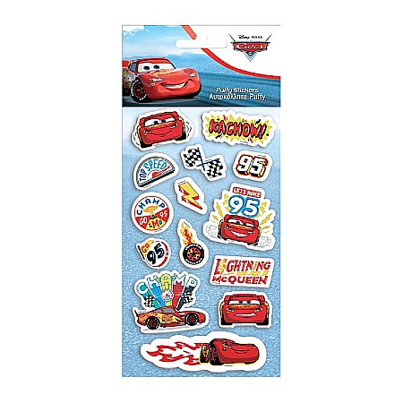 Stickere Decorative - DIA STICKER 10*22CM PUFFY CARS 564550