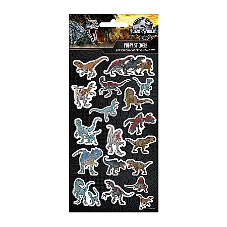 Stickere Decorative - DIA STICKER 10*22CM PUFFY JURASSIC 570993