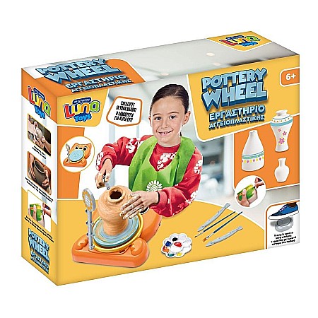 DIA SET CREATIV OLARIT CU ROATA PISICUTA, SORT SI 6 CULORI LUNA 622705 [0]