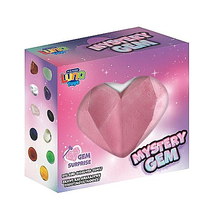 Seturi Creative pentru Copii - DIA MINI KIT DE EXCAVARE PIETRE PRETIOASE 8.5*3.5*7.5CM LUNA 622826