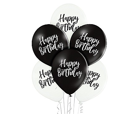 ARTICOLE PARTY - GOD BALON LATEX HAPPY BIRTHDAY 30CM BRN_5000578