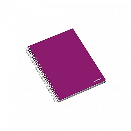 AM CAIET A5 100F SPIRA 5 SUBIECTE AMBAR SCHOOL LINII 163498 [4]