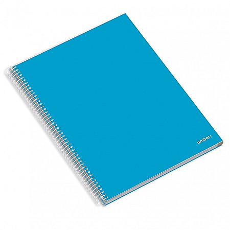 AM CAIET A4 120F SPIRA 5 SUBIECTE, AMBAR, LINII+PATRATELE 163535 [1]