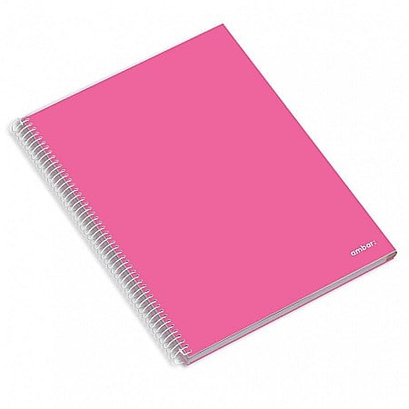 AM CAIET A4 120F SPIRA 5 SUBIECTE, AMBAR, LINII+PATRATELE 163535 [3]