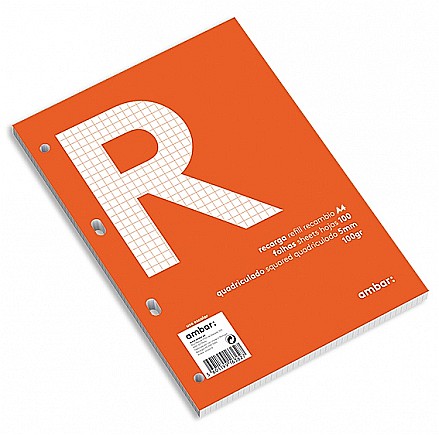 Rezerve caiet mecanic - AM REZERVA CAIET MECANIC AMBAR A4 100 FILE PATRATELE 163658