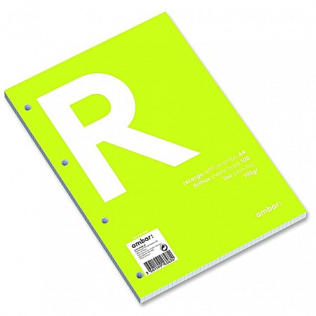 Rezerve caiet mecanic - AM REZERVA CAIET MECANIC AMBAR A4 100 FILE VELIN 163672