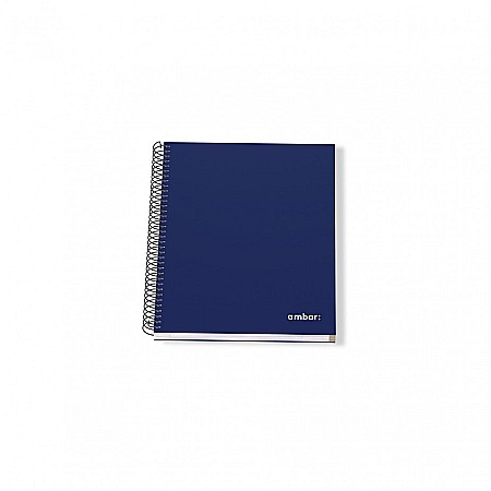 AM CAIET A5 120F SPIRA 5 SUBIECTE AMBAR HARD COVER LINII 165355 [1]