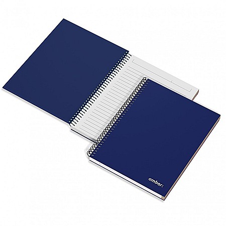 Caiete Elegante - AM CAIET A5 120F SPIRA BLUE HARD COVER LINII 166826
