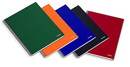 Caiete cu 2 sau mai multe subiecte - AM CAIET A4 150F SPIRA 5 SUBIECTE HARD COVER PATRATELE 175828