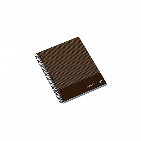 Caiete scolare - AM CAIET A5 100F SPIRA PATRATELE HARD COVER KRAFT 207888