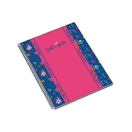 AM CAIET A4 80F SPIRA PATRATELE J4G FLOWERS HARD COVER 223123 [1]