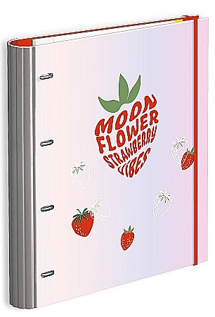 AM CAIET MECANIC A4 TEEN MOON 4 INELE, ELASTIC, REZERVA LINII, SEPARATOARE CARTON 228708 [2]