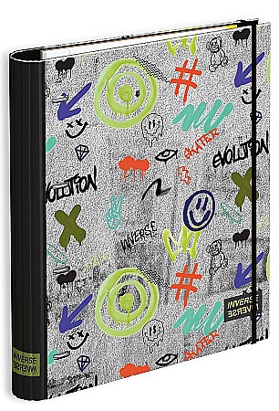 AM CAIET MECANIC A4 TEEN INVERS 4 INELE, ELASTIC, REZERVA LINII, SEPARATOARE CARTON 229200 [2]