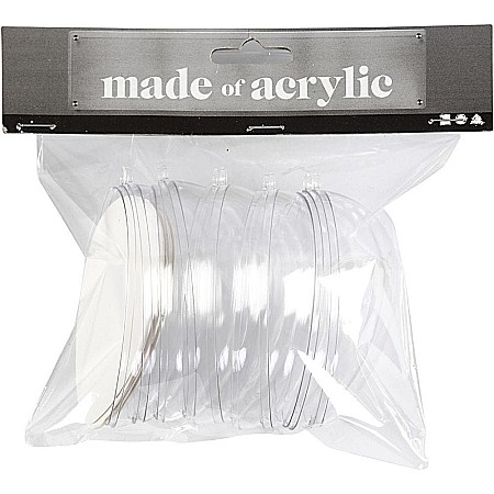 HOBBY - CC OU PLASTIC 9CM 5/SET 52146