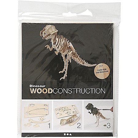 CC KIT CONSTRUCTIE LEMN 3D DINOZAUR 57855/57860 [1]