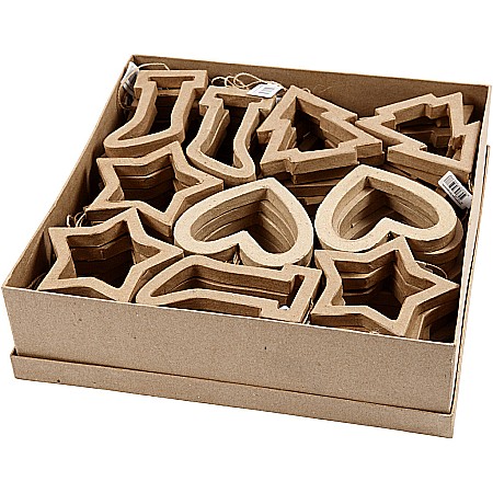 CC ORNAMENT PAPIER MACHE CRACIUN 12CM 26798 [1]