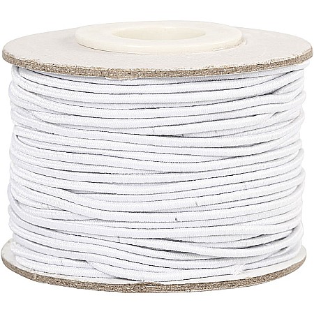 Fire, panglici, snururi Bijuterii - CC SNUR ELASTIC 1MM*25M ALB 41030