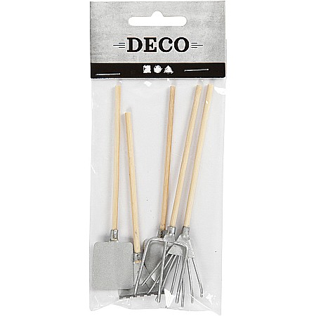 CC UNELTE GRADINA DECOR 11 CM 5 BUCATI 500130 [1]