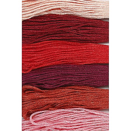 CC FIR DE BRODAT 6/SET MIX ROSU 412750 [2]