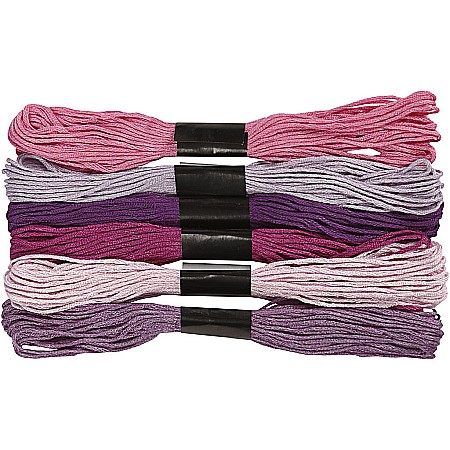 Fire, panglici, snururi Bijuterii - CC FIR DE BRODAT 6/SET MOV 412720