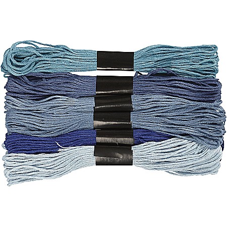 Fire, panglici, snururi Bijuterii - CC FIR DE BRODAT 6/SET BLUE HARMONY 412710