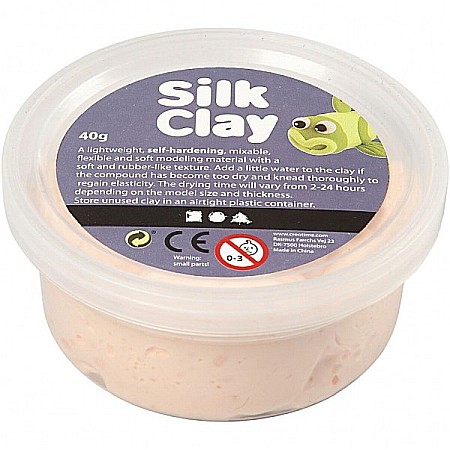 Foam clay, silk clay - CC PLASTILINA MATASOASA 79111 40G NUDE