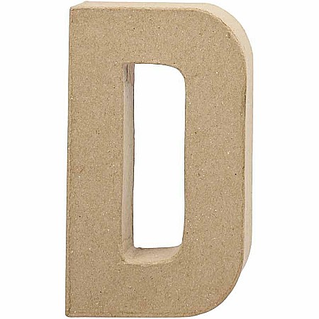 Litere si Numere din Carton Presat - CC LITERA PAPIER MACHE 26603-D 20.5*11.8CM