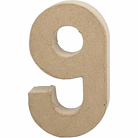 HOBBY - CC CIFRA PAPIER MACHE 20.5CM 9 26637